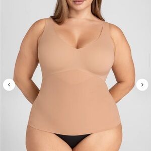 Honeylove Nude Shapewear Tank 2XL Sand